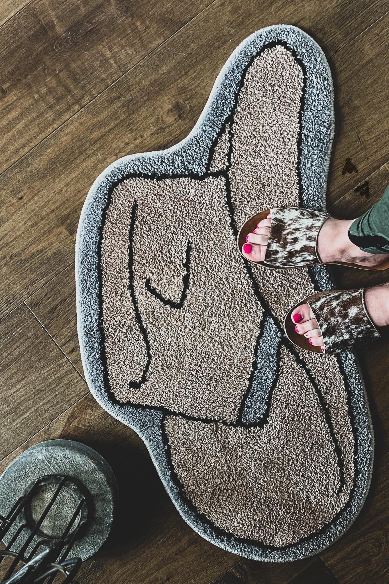 Cowboy hat rug