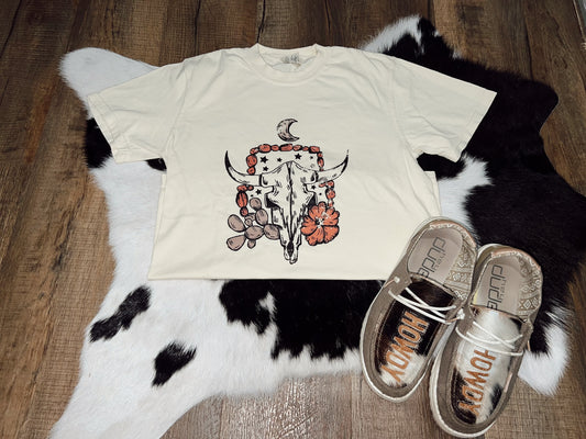 cactus skull tee