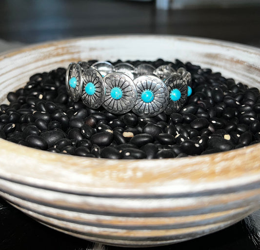 Concho bracelet