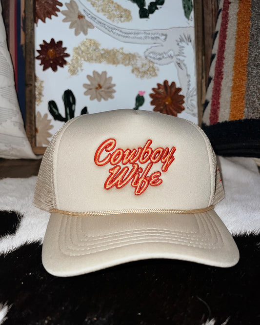 Cowboy wife hat